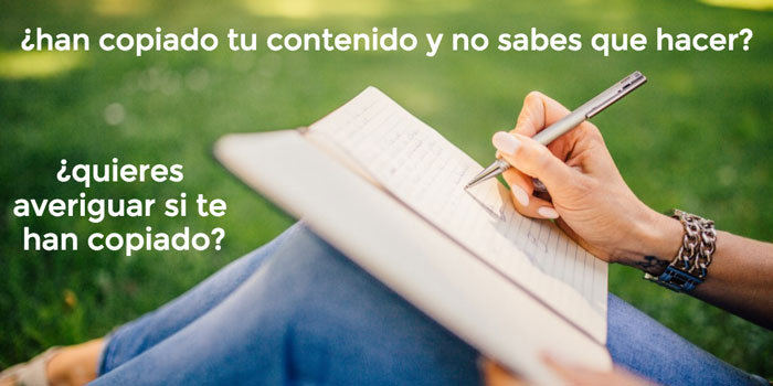 ¿Te han copiado? Evita la copia de tu contenido. Avisa a Google.