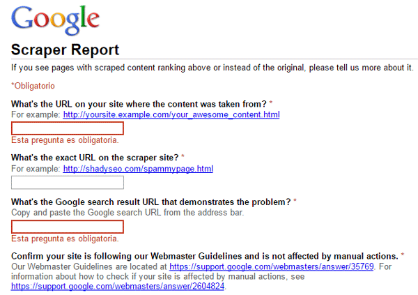 Google Scraper Report